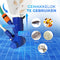 AyeTools Zwembad stofzuiger - Inclusief Schepnet - Blauw (2 stuks)