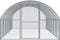 vidaXL - Kippenren - 3x6x2 - m - gegalvaniseerd - staal