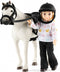 Lundby Poppenhuisfiguur met paard.