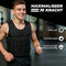 Fitby Gewichtsvest 10KG - Verstelbaar Gewichtsvest - Krachttraining & Crossfit - Zwart