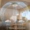 Nolt Cyra - Plafondventilator met Verlichting - LED RGBW - Tuya Wifi Smart - ⌀ 50cm - Wit