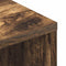 vidaXL - Tv-meubel - 100x40x40 - cm - bewerkt - hout - gerookt - eikenkleurig
