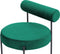 Fauteuil ALPHA Fluweel Smaragdgroen