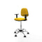 Piqueras y Crespo B1D05RN - Bureaustoel - Hoogteverstelbaar met armleuning - Geel