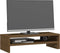 vidaXL - Monitorstandaard - (52-101)x22x14 - cm - grenenhout - honingbruin