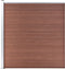 vidaXL - Schutting - 526x186 - cm - HKC - bruin