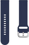 iMoshion Bandje Geschikt voor Huawei Watch GT Pro, Huawei Watch GT 2e Sport (46mm), Huawei Watch GT 2 - iMoshion Siliconen bandje - Donkerblauw
