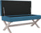 vidaXL - Opbergkruk - 110x45x49 - cm - fluweel - blauw