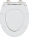 vidaXL - Snelle - Bevestiging - Toiletzitting - met - Soft - Close - Duroplast - Wit