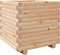 vidaXL - Plantenbak - 50x50x49,5 - cm - massief - grenenhout
