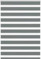 vidaXL - Zebra - rolgordijn - 110x150 - cm - stofbreedte - 105,9 - cm - donkergrijs