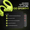 JLab Go Air Sport - True Wireless Oordopjes - IP55 Waterdicht - Geel