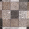ARMUTLU - Patchwork vloerkleed - Grijs - 160 x 230 cm - Koeienhuid
