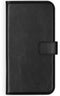 Selencia Galaxy A42 - Echt Lederen Bookcase - 3 Pashouders - Zwart