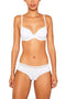 Esprit - 38 - Hipster short - Aansluitend met sportieve strepen - Wit