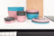 Amuse Life Lunch Bowl - Lunchbox - Vershouddoos met Tritan Deksel - Onverwoestbaar - 2000 ml - Grijs