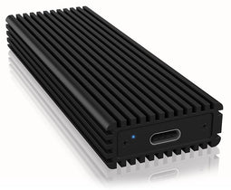 ICY BOX IB-1816M-C31 - Externe behuizing - M.2 30/42/60/80 mm - USB 3.2 Gen 2 Type-C - Zwart