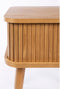 Zuiver Barbier Bijzettafel/ Nachtkastje Hout Naturel