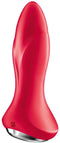 Satisfyer, Bluetooth anaal vibrator, 'Rotator Plug 1 Connect App', 13.5cm, met app, 2 in 1: trillende en roterende kralen, 2 motoren