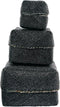 Bazar Bizar - The Beaded manden zwart - set van 3