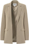Pieces PCBOSSY LS LOOSE BLAZER NOOS - Dames Blazer - Loose Fit - Beige