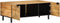 vidaXL - Salontafel - 100x54x40 - cm - massief - mango - bruin