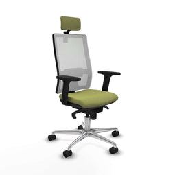 Piqueras y Crespo 2D086N2 - Bureaustoel - Hoofdsteun en armleuning - Groen
