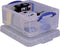 Really Useful Box opbergdoos - Opbergbox met deksel 18 liter - Transparant