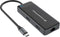 Conceptronic DONN14G - Hub USB - 100 W - 4K Ultra HD - Zwart Grijs