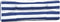 vidaXL - Palletkussens - 7 - st - stof - gestreept - wit - en - blauw