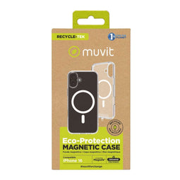 Muvit for Change iPhone 16 - Telefoonhoes - Magnetisch - Eco-friendly