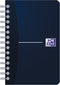 Oxford OFFICE Essentials spiraalblok 180 bladzijden formaat 9 x 14 cm geruit 5 mm