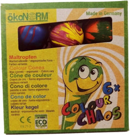 Ökonorm - Waskrijtjes MultiColor - Waskrijt - 6 stuks
