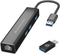 Conceptronic DONN07BA - Netwerk adapter - Gigabit Ethernet 4 poorten - Zwart