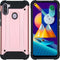 iMoshion Hoesje Geschikt voor Samsung Galaxy M11 / A11 Hoesje - iMoshion Rugged Xtreme Backcover - Rosé