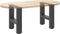 vidaXL - Salontafelpoten - 2 - st - 40x(30-31) - cm - staal - antracietkleurig
