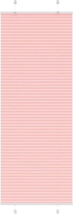 vidaXL - Plissé - rolgordijn - 70x200 - cm - stofbreedte - 69,4 - cm - polyester - roze