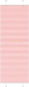vidaXL - Plissé - rolgordijn - 70x200 - cm - stofbreedte - 69,4 - cm - polyester - roze