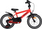 AMIGO Speeder Jongensfiets 16 Inch - Kinderfiets voor 4 tot 6 Jaar - 100-115 cm - Rood/