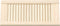 vidaXL - Kastdeur - met - lamellen - 61,5x29,5 - cm - massief - grenenhout