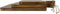 Snijplanken - Naturel - Mangohout - Set van 3
