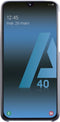 Samsung Galaxy A40 - Gradation Cover - Krasbestendig Schokbestendig - Zwart