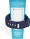 iMoshion Bandje Geschikt voor Apple Watch Bandje Series 1 / 2 / 3 / 4 / 5 / 6 / 7 / 8 / 9 / SE - 38 / 40 / 41 mm - iMoshion Siliconen band - Donkerblauw
