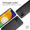 iMoshion Hoesje Geschikt voor Samsung Galaxy A03 Hoesje Siliconen - iMoshion Carbon Softcase Backcover - Zwart