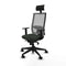 Bureaustoel met hoofdsteun Piqueras y Crespo 1D066N1 Zwart
