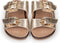 PS Poelman ARAN - Dames slippers - Leer - Goud - Maat 42