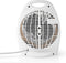 Nedis HTFA13CWT - Ventilatorkachel met thermostaat - 2 warmtestanden - Wit