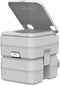 SeaFlo Portable toilet - chemisch toilet 20 liter - lichtgewicht en compact - lichtgrijs