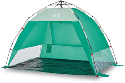 vidaXL - strandtent - 2-persoons - waterdicht - snelontgrendeling - zeegroen