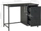vidaXL - Bureau - industrieel - met - lades - 105x52x75 - cm - staal - antracietkleur